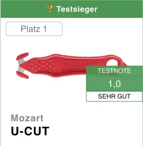 U-Cut ist Testsieger mit der Note 1.0