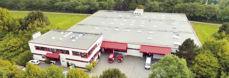 Umzug in das neue Firmengebäude am Schmalzgraben