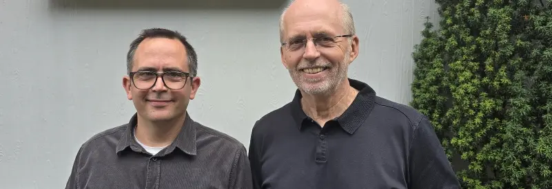 Sebastian Schlipköter und sein Vorgänger