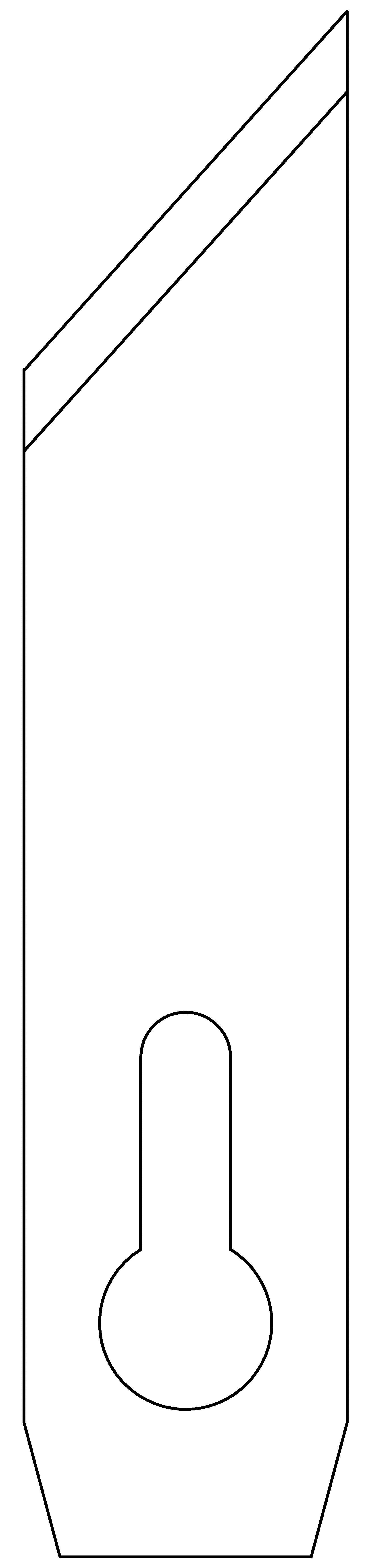 Bastlermesserklinge F