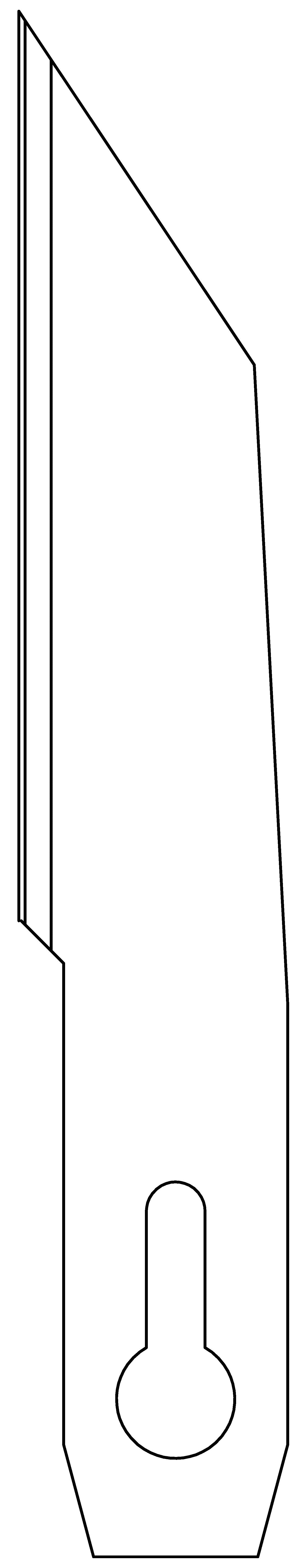 Bastlermesserklinge E