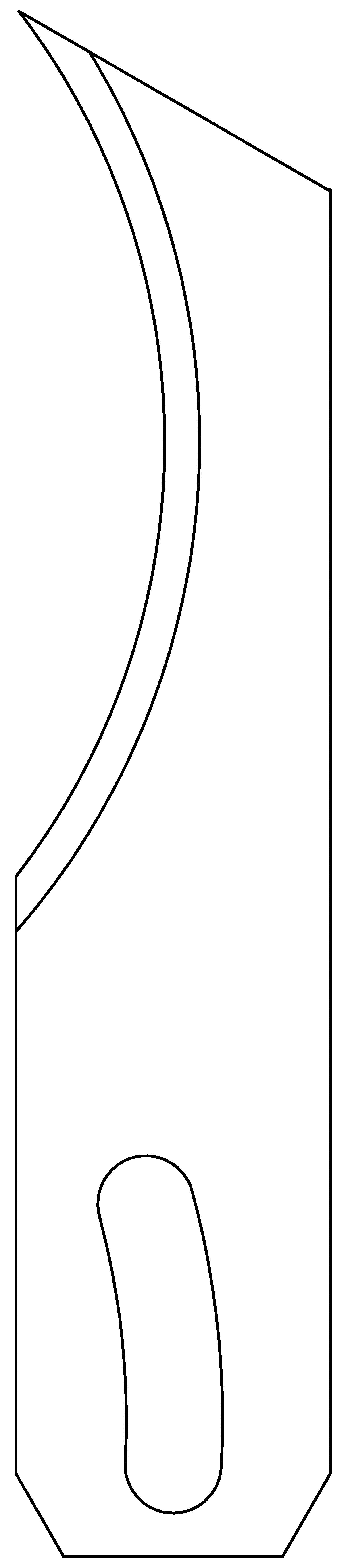 Bastlermesserklinge D